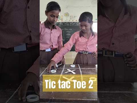 Tic tac toe 2 Player 🤷🎯 #tictactoe #viral #challenge #trending #new #boardgame #game