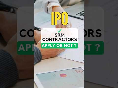 SRM Contractors IPO | IPO Review | SRM Latest ipo gmp | Apply or Not ? #stockmarket #shorts #ipo