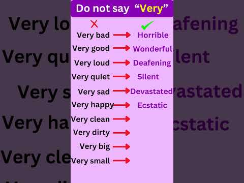 Do not say very #english #englishstoryreading #englishspeaking