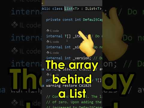 The Fastest Way To Work With Lists in C#! | .NET Tips 6