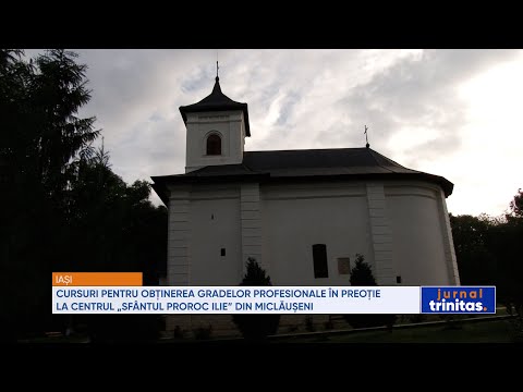Cursuri pentru obținerea gradelor profesionale în preoție la Centrul Sfântul Proroc Ilie, Miclăușeni