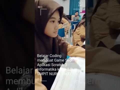 #coding kelas 7B SMPIT Nurul Fikri #games #kurikulummerdeka #sekolahpenggerak