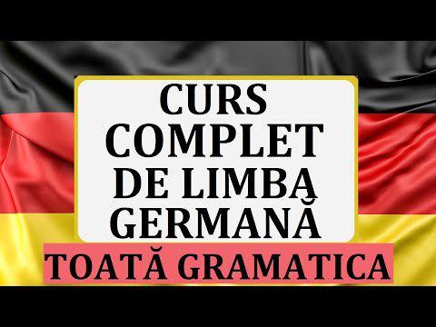 Invata Germana | CURS INTENSIV COMPLET de GRAMATICA limbii germane