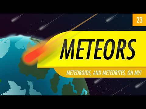 Meteori: Crash Course Astronomy #23