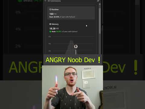 ANGRY Software Developer vs Sleepy O(n) Engineer on Squares of a Sorted Array, Leetcode 977