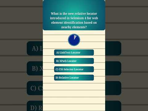 how to use relative locators in selenium 4 #softwaretesting  #seleniumwebdriver #shorts #ytshorts