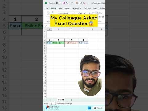 Colleague asked Excel Question‼️Showed him Amazing Functions #excel #exceltips #exceltricks #shorts