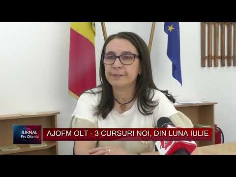 AJOFM OLT – 3 CURSURI NOI, DIN LUNA IULIE