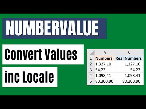 NUMBERVALUE Function – Awesome Function That YOU Need to Know #Shorts