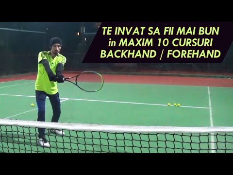 CURSURI TENIS DE CAMP – PROGRES in MAXIM 10 CURSURI sau JUMATE DIN BANI INAPOI