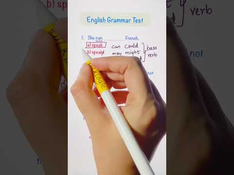 Test your English Grammar