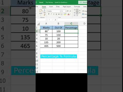 How to Calculate the Percentage in Excel (Formula)