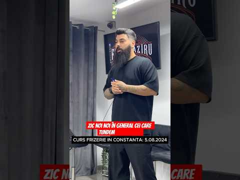 Curs frizerie incepatori CONSTANTA #barber #frizerie #tutorial #cursuri