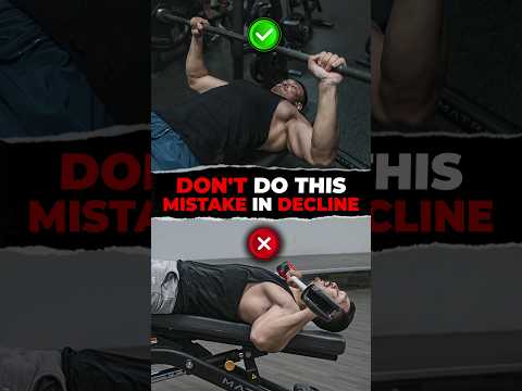 Decline Bench Press Risks: What You Need to Know to Stay Safe | #jeetselal #hsacademy #shorts