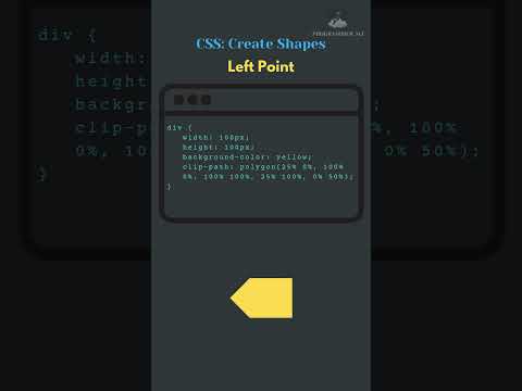 Using CSS making shapes