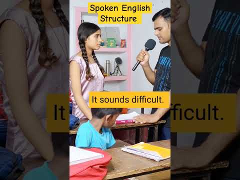 Spoken English Structure #learnenglish #speakenglish #spokenenglish #englishclass #shorts #reels