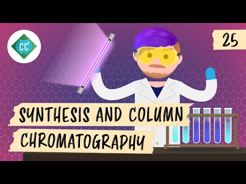 Sinteză și cromatografie pe coloană: curs intensiv de chimie organică #25