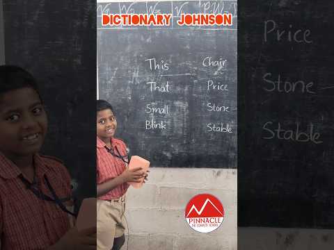 Dictionary Johnson – Learn English easily || PINNACLE