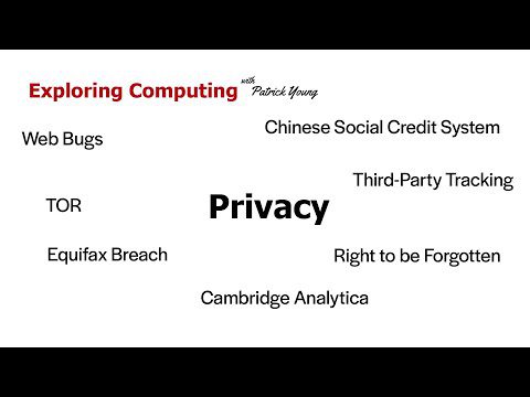 Stanford CS105: Introducere în calculatoare |  2021 |  Cursul 23.1 Confidențialitate și Big Data: Confidențialitate